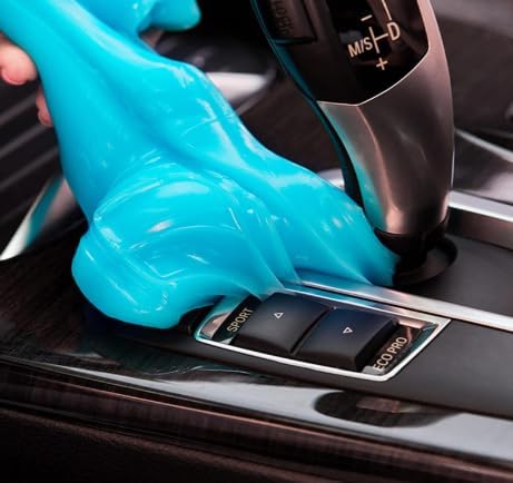 SOLASTA Car Cleaning Gel Car Putty Car Cleaning Kit Car Interior Cleaner Slime Car Cleaning Supplies Auto Detailing Tools Car Accessories Car Gifts for Women Men Keyboard Cleaner (Blue)