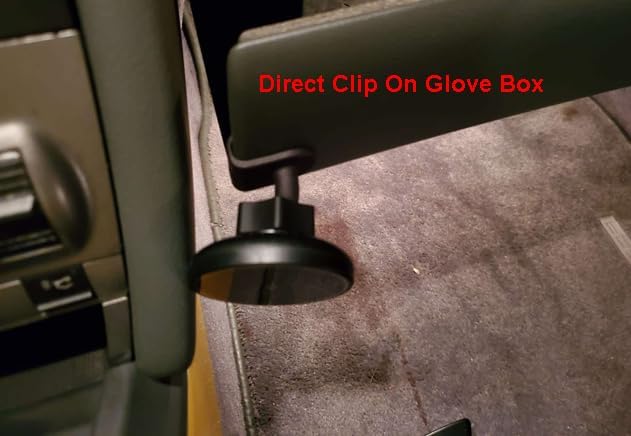 Glove Box Phone Mount Charger for MagSafe for Porsche 987 Cayman Boxster Left Hand Drive Model LHD