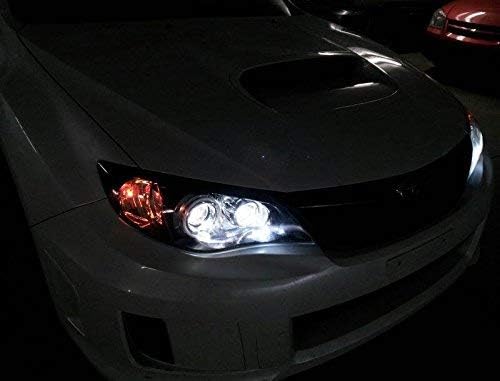 iJDMTOY Mini 2.5-Inch H1 Bulb Size Bi-Xenon Projector Lens with Shroud Compatible With Car Light Retrofit DIY Use