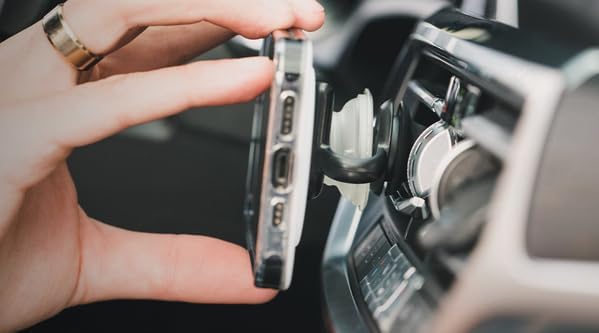 PopSockets Car Phone Mount, Vent Mount, Fun - Glow in the Dark