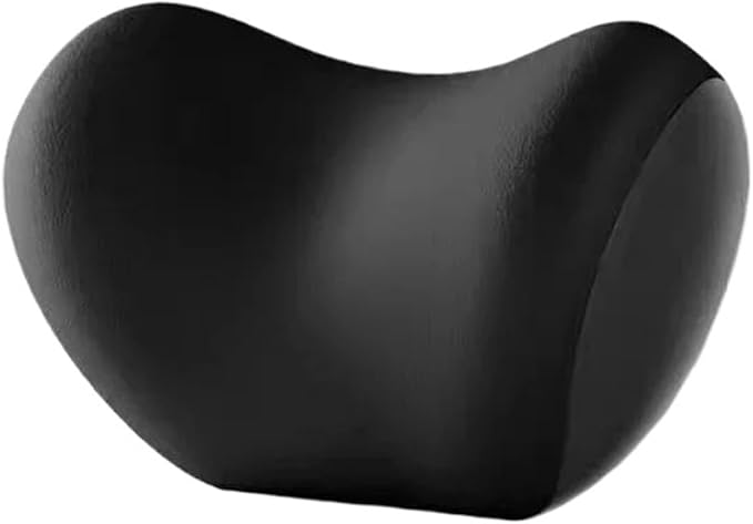 Car Neck Pillow and Lumbar Support Cushion - Memory Foam Backrest for Driver Seat Comfort(Sky Blue)