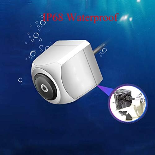 Chrome Starlight Car Rear View Camera for Toyota 4Runner/Hilux Surf/Toyota Fortuner SW4 / Toyota Innova & Waterproof and Shockproof Reversing Backup Camera (Chrome Starlight Adjustable Angle)