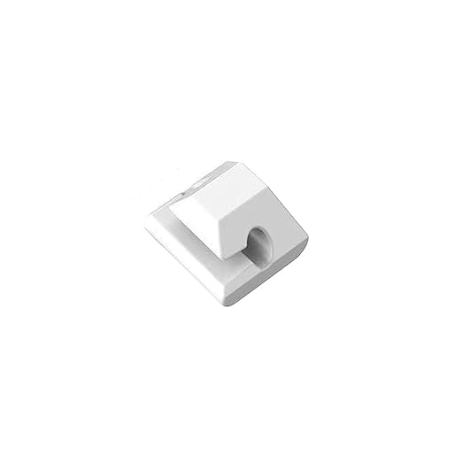 MUdson Cable Fixer Cable Organizer Clips in Car Home Office Desktop Tidy Management Wire Cord Holder Cable Winder Keyboard Durable (Color : White-1 Clip)