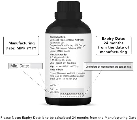 Majestic Pure Essential Oil with Glass Dropper - 100% Pure and Natural - Essential Oils for Diffuser, Aromatherapy, Soap and Candle Making, Sandalwood Essential Oil, Sandalwood Oil, 1 Fl Oz