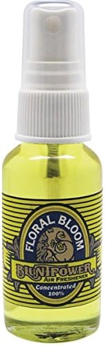 BluntPower (Floral Bloom, 1 Pack) Concentrated Air Freshener for Room and Car Spray - Oil-Based Diffuser Spray Bottle - Long-Lasting Bathroom Spray, Car Freshener, & Odor Eliminator Spray