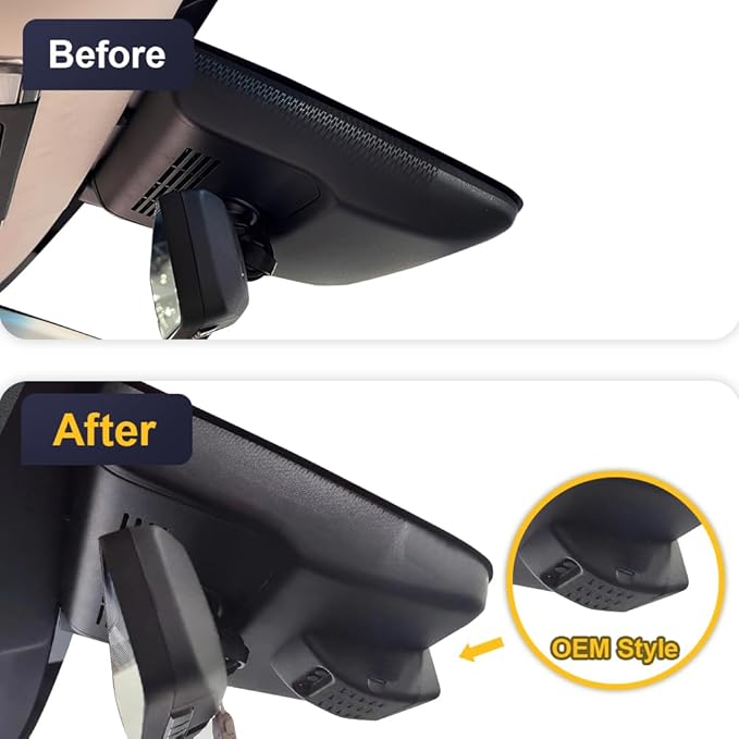Fitcamx Front 2K+Rear 1080P Dash Cam Adapts for Lexus UX 2025 2026 300h Premium F Sport Handling Design, OEM Look, Dual HD Video, WiFi Connect & APP, Loop Recording, G-Sensor, Easy to Use, 64GB Card