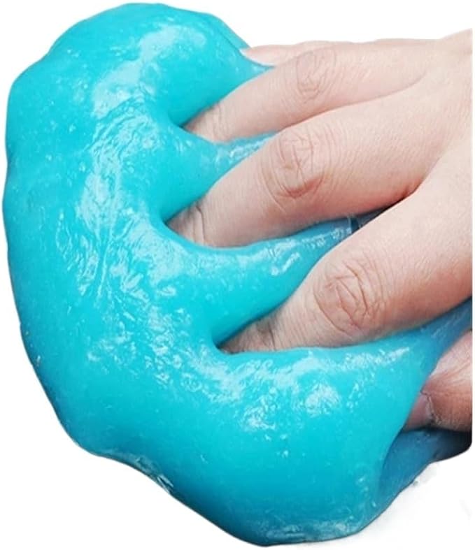Car Wash Interior Cleaning Gel Slime - Magic Remover for Vents & Machines - Effective Dirt Cleaner & Detailing Tool