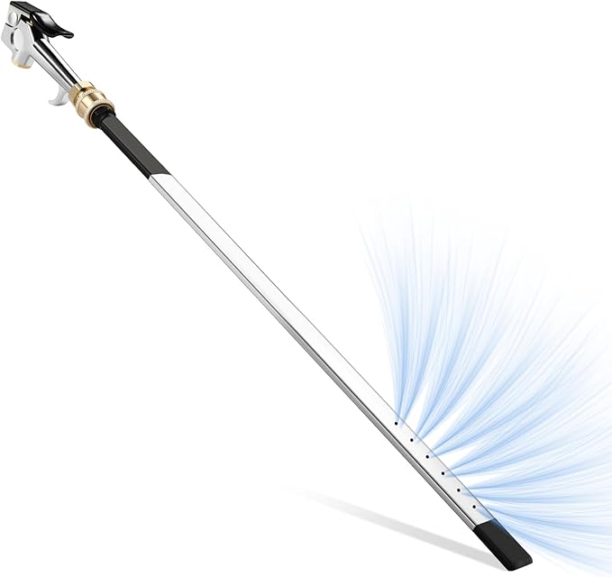 Threlaco 16" Air Filter, Radiator Cleaning Wand for High Efficiency Cooling Systems and Radiators, Water Air Cleaning Wands for Blow out Wash out Kit, Home Car Truck Power Washer Wand