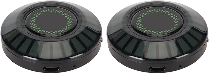 2Pcs Interior Car Lights, 32 Bits Color Changing App Control Magnetic Music LED Rhythm Light for Parties Stages Bars Weddings KTV Family Gatherings DIY Space
