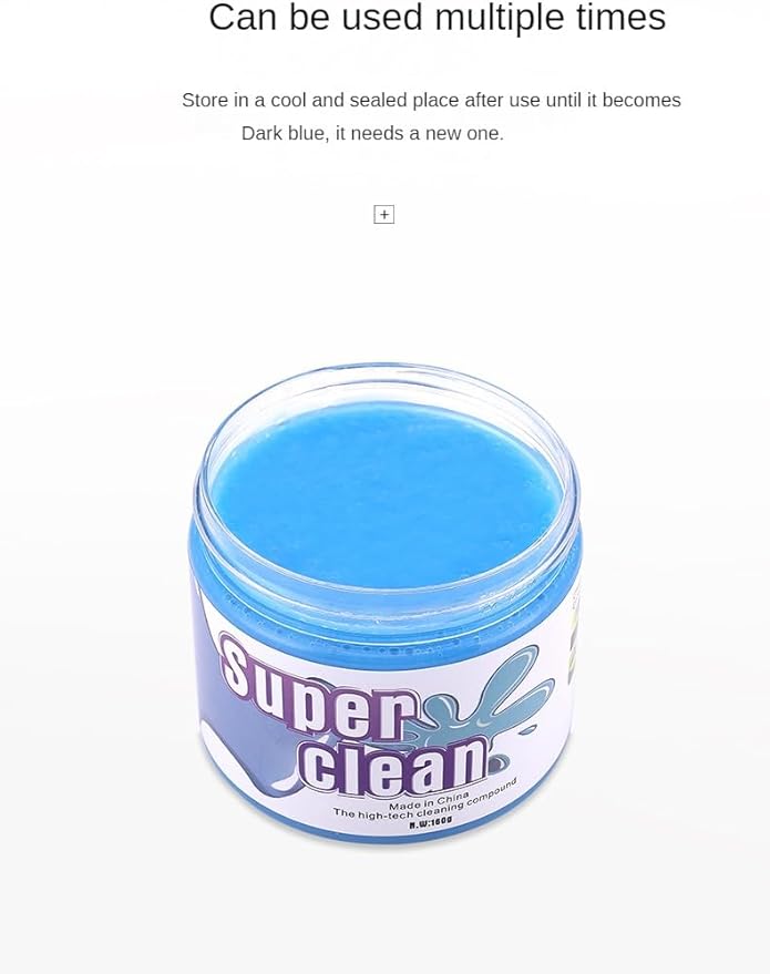 Car Cleaning Gel Kit Cleaning Gel for Car Detail Putty Cleaning Gel Auto Detail Tools Car Cleaning Gels, for Pc Tablet Laptop Keyboard, Camera, Printers, Calculator (0.35lb)