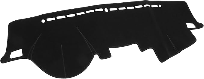 Dash Cover - Car Center Console Non-Slip Dash Board Mat - for Kia Forte 2009-2016 - Polyester Black - 1Pc