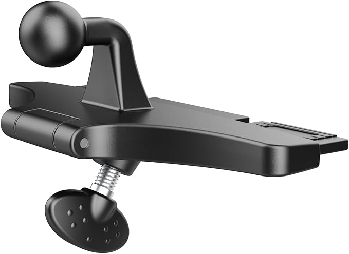 Replacement CD Slot Mounting Base 17mm Ball Mount Part for Car Phone Holder, Magnetic Mount, Tablet Holder, 360 Degree Rotation