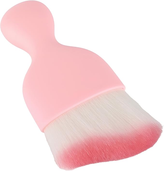 Car Detailing Brush, Soft Bristle Cleaning Brush, Scratch-Free Auto Duster Tool for Dashboard, Air Vents, Leather & Interior Cleaning (Pink)