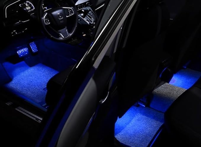 HIGH FLYING for Honda CRV CR-V 2023-2026 Car Interior Accessories Multicolor Under Dash LED Footwell Ambient Light ABS Kit