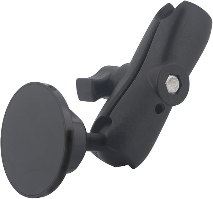 Magnetic Car Phone Holder for RAM B Size Mount, Compatible with Magsafe and 1 inch (25mm) Ball Conector (3.74" Arm)