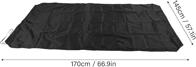 Car Roof Top Bag, Rain Cover Roof Top Luggage Cover 210D Oxford Cloth for SUV Travel Trailer Compact Storage (170 * 145cm)