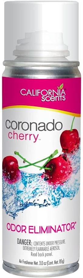 California Scents Car Fogger and Odor Eliminator (2 Packs, Coronado Cherry)