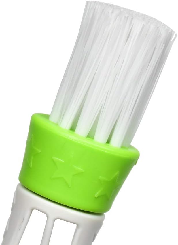 Multifunction Cleaning Brush for Car Air Vent - 2 Microfiber Sleeves Blinds Cleaner Tools for Keyboard Window Leaves Blinds Shutter 2 Pack