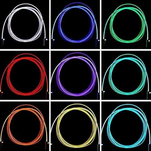 1Pcs PMMA Side-Light Optical Fiber Cable 4mm(0.16in) *3.5M(11.48ft) for LED Light Guide in Home, Hotel.