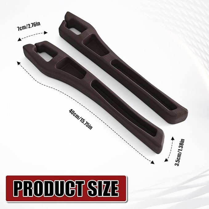 2PCS No Drop Seat Guard, Car Seat Gap Filler, Multi-Function Car Side Gap Filler for Prevent Items Falling, Universal Auto Blocker Between Seats Auto Organizer Accessories for Most Cars