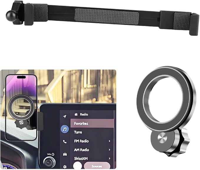 Car Magnetic Phone Mount for Toyota RAV4 2019-2025 [ 10.5 inch Touch Screen ] Auto Interior Accessories Best Cellphone Holder Mobile Cradle Cell Phones Navigation Charging Screen Magnet Stand