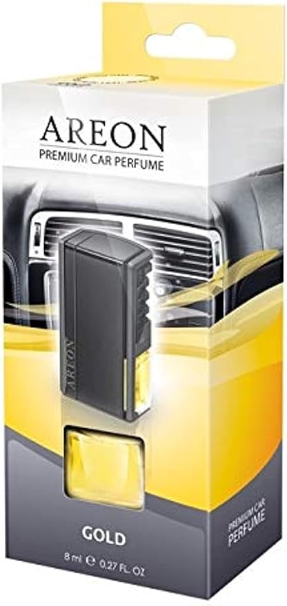 AREON ARP05 Car Perfume Luxury and Elegant 0.27 oz Car Air Freshener Vent Clip, Oxygen Scent