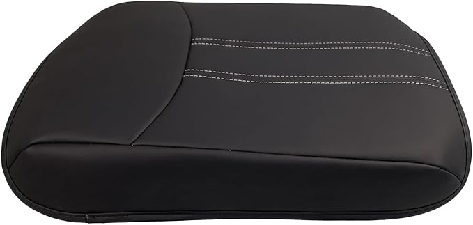 Center Console Cover Armrest Leather Covers for Honda Pilot 2023 2024 2025(Black) 2024 Ridgeline/Passport Armrest Pad Lid Cushion Console Protector Vegan Leather Extra Soft