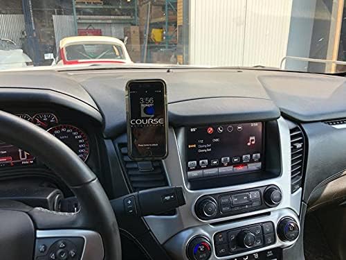Course Motorsports DirectFit Magnetic Phone Mount and Car Phone Holder for Chevrolet/GMC Tahoe, Yukon, and Suburban (2015-2020) - Magnetic Non-Charging Swivel Head (Left Side)