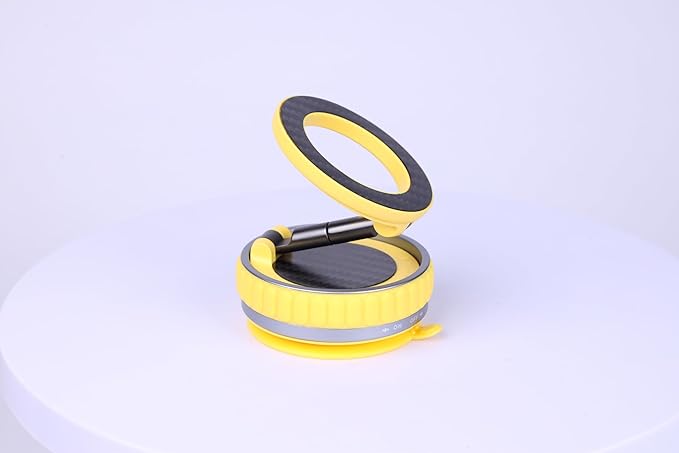 Car Phone Holder Magnetic, 360 Adjustable Car Mount with Strong Suction Cup for Magsafe iPhones Cell Phones - Hands-Free (Small)