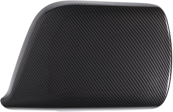 Car Center Console Pad for Chevrolet Corvette C7 2014-2019 Car Armrest Cover Leather Cushion Waterproof Car Armrest Seat Box Protector Accessories (ABS-Carbon Fiber)