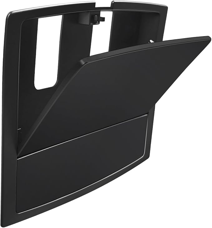 Muslogy Center Console Hidden Organizer Compatible with 2005-2021 Nissan Frontier Accessories One-Touch Armrest Hidden Storage Box Middle Console Insert Secret Organizer Compartment ABS Material
