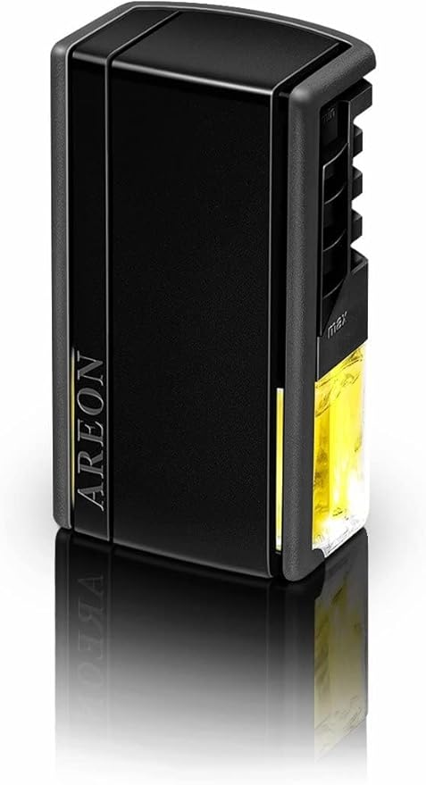AREON ACB06 Car Perfume Luxury and Elegant 0.27 oz Car Freshener Vent Clip, Vanilla Scent