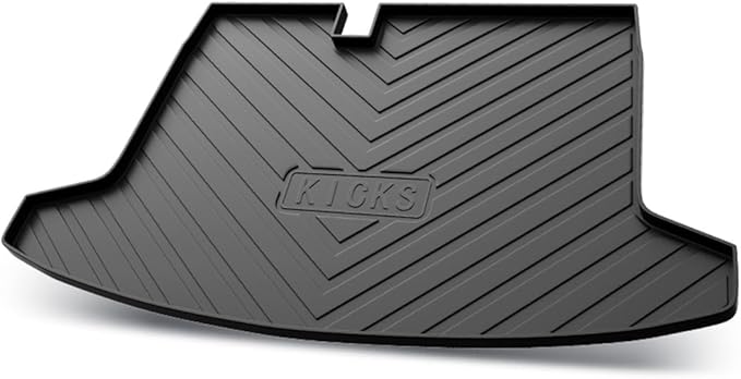 Cargo Liners Fits Nissan Kicks 2018-2022 Rear Trunk Floor Mats 3D Boot Tray All-Weather TPE Black