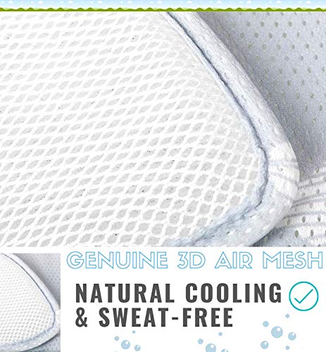 Stroller Liner Cool Seat Cover | Pad| Insert for Universal Car Seat & Stroller - (Toddler Cloud 3D Mesh Handmade)