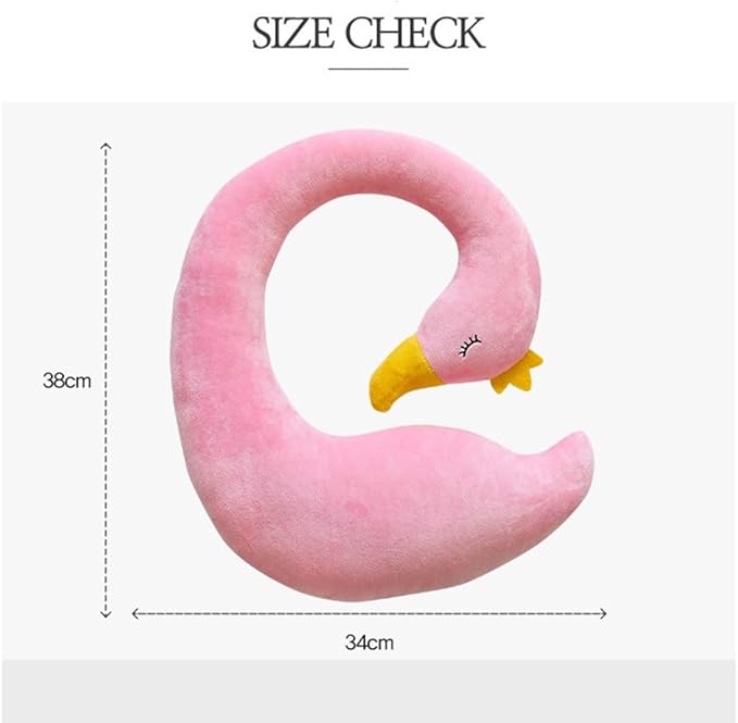 Car Travel Pillow for Kids Car Seat Pillow Cute Cartoon Travel Pillow Cushion Breathable Head and Body Support Pillow for Sleeping Travel Neck Rest Car Seat Pillow Long Journey&Road Trip