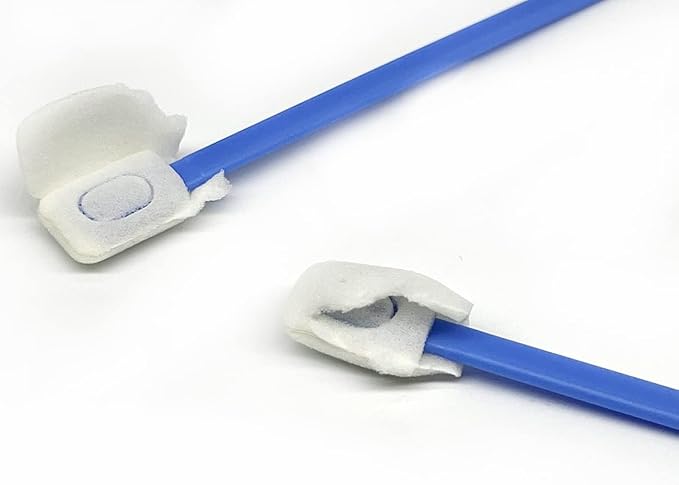 Wellgler’s 5.11" Foam Cleaning Swabs. Ideal for DTF Printers, Gun Maintenance, printheads, scanners, Camera Lenses, Chips, Hard Drives, Optical Lenses and Precision Optical Equipment. 200PCS.