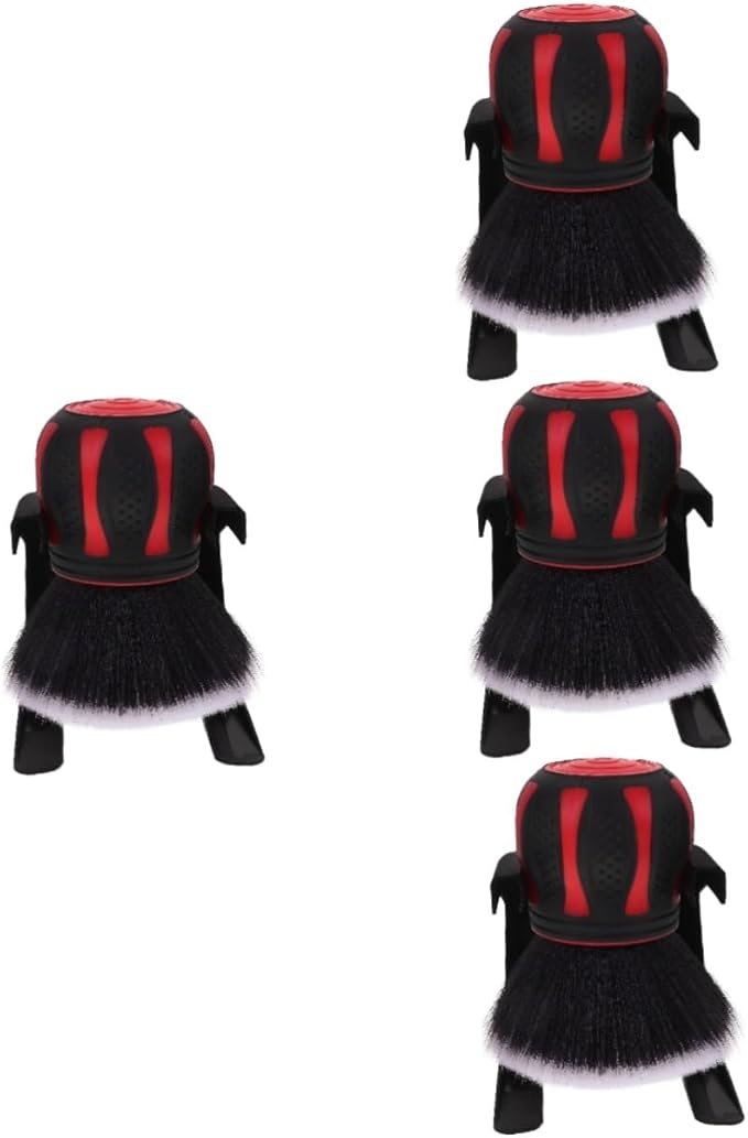 GLEAVI 4pcs Car Vent Cleaning Brush Multifunctional Soft Bristle Detailing Tool for Automotive and Interior Stable Grip for Easy Cleaning
