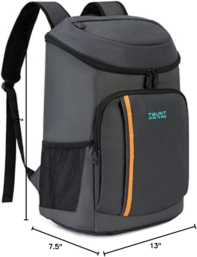 TOURIT Cooler Backpack 30 Cans Lightweight Insulated Backpack Cooler Leak-Proof for Men and Women