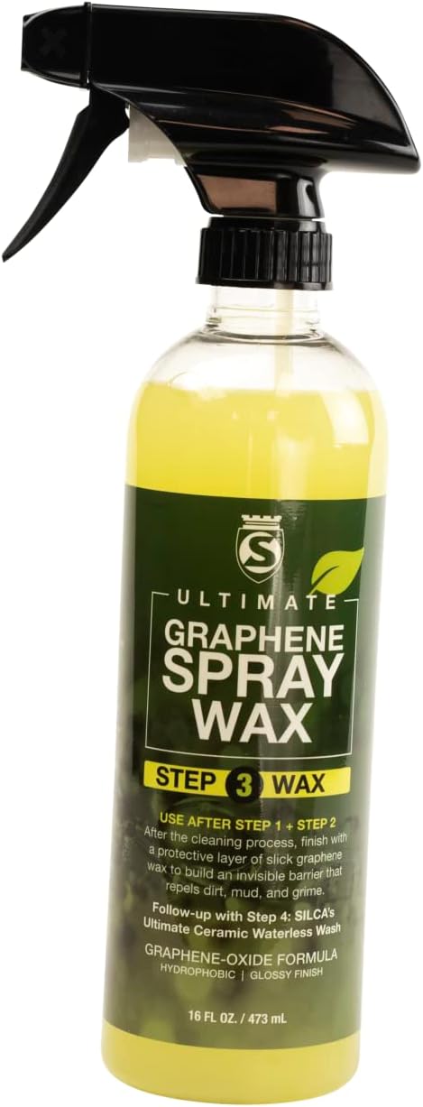 SILCA Bike SPA Collection | liquid performance 4 part cycle wash | Degreaser, Wash, Graphene infused wax, and SiO2 ceramic waterless bike wash | biodegradable | bicycle cleaner degreaser collection