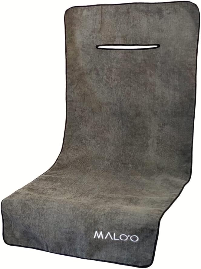 Malo’o SeatGuard Terry Cloth Car Seat Cover Towel, Universal Seat Protector Towel for Trucks and Cars, Soft & Warm Dual Layer Seat Cover for Sports Gear, Dogs and Wet Clothing