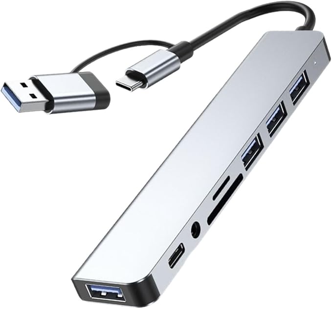 Operitacx USB Hub Type USB Expander for Laptops High-Speed Data Transfer Compact Design for and Office Use