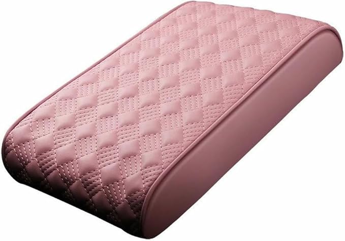 Car Armrest Cushion for Ma-zda CX-30 CX30 2019-2025, Leather Car Center Console Cover Box Pad Memory Foam Arm Rest Mat Accessories,A/Black