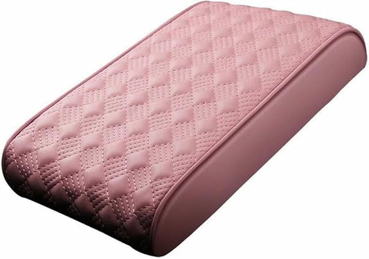 Car Armrest Cushion for Ma-zda CX-30 CX30 2019-2025, Leather Car Center Console Cover Box Pad Memory Foam Arm Rest Mat Accessories,A/Black