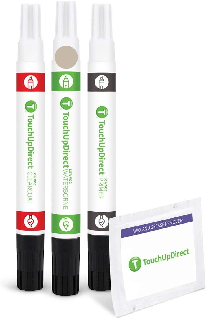 TouchUpDirect 4V6 Quicksand Compatible with Toyota Exact Match Touch Up Paint Combo - Preferred Kit