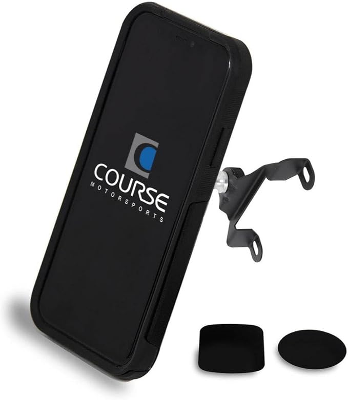 Course Motorsports Direct Fit Phone Mount - Ford F250/F350/F450/F550 (2014-2016) with Navigation - Left or Right - Wireless Charger Compatible with MagSafe - QI1