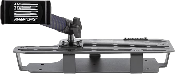 Bulletpoint RubiGrid Metal Dash Mount Phone Holder Compatible with 2022+ Toyota Tundra & 2023+ Toyota Sequoia (Spring-Loaded)