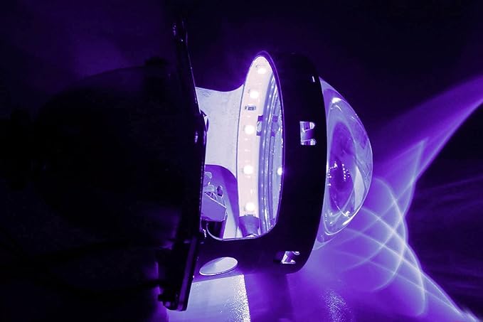 iJDMTOY Purple/Violet 15-SMD LED Accent Ambient Lighting Kit Compatible with Car Motorcycle Projector Lens Demon Eye Retrofit