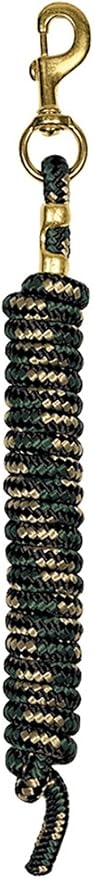 Weaver Equine Performance Lead Rope, Long Horse Lead Rope with Quick Halter Attachment, Soft Comfort Grip, Barn Horse Tack for Daily Use & Showing