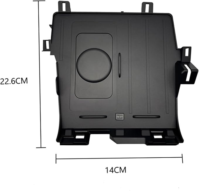 for Toyota Tundra Sequoia 2022-2024 Car Center Console Phone Charger Fast Wireless Charger Charging Plate Charging Holder