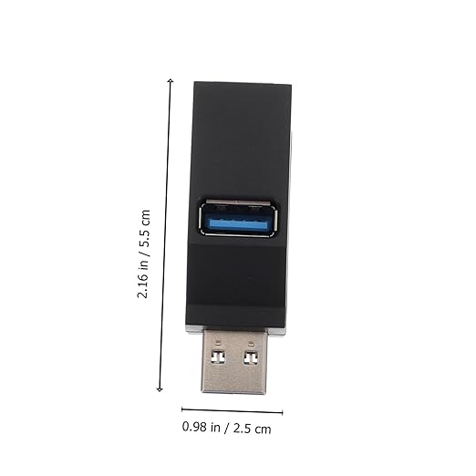 COHEALI Port USB Hub Portable Data Splitter Powered USB Expander for Laptop Computer Accessories Compatible with Hard Drives Keyboards Mice Flash Drives Printers Tablets Plug and Play